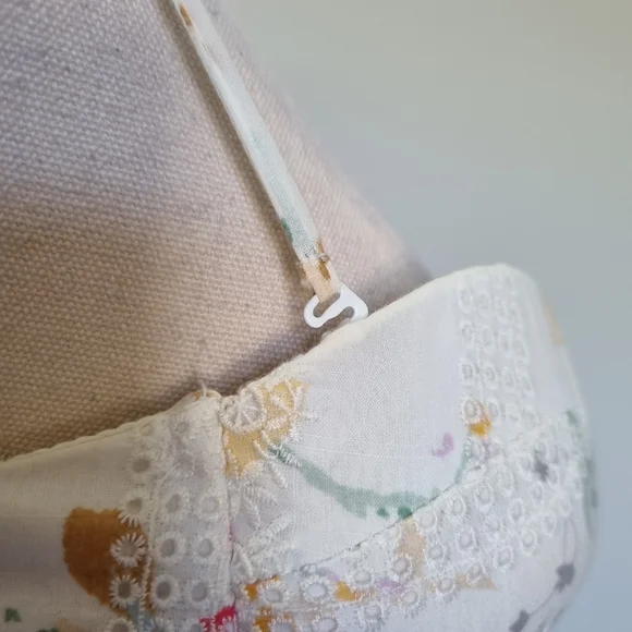 Zimmermann Belle Bustier White Floral Embroidered Eyelet Midi Dress Size 2 - Picture 8 of 11